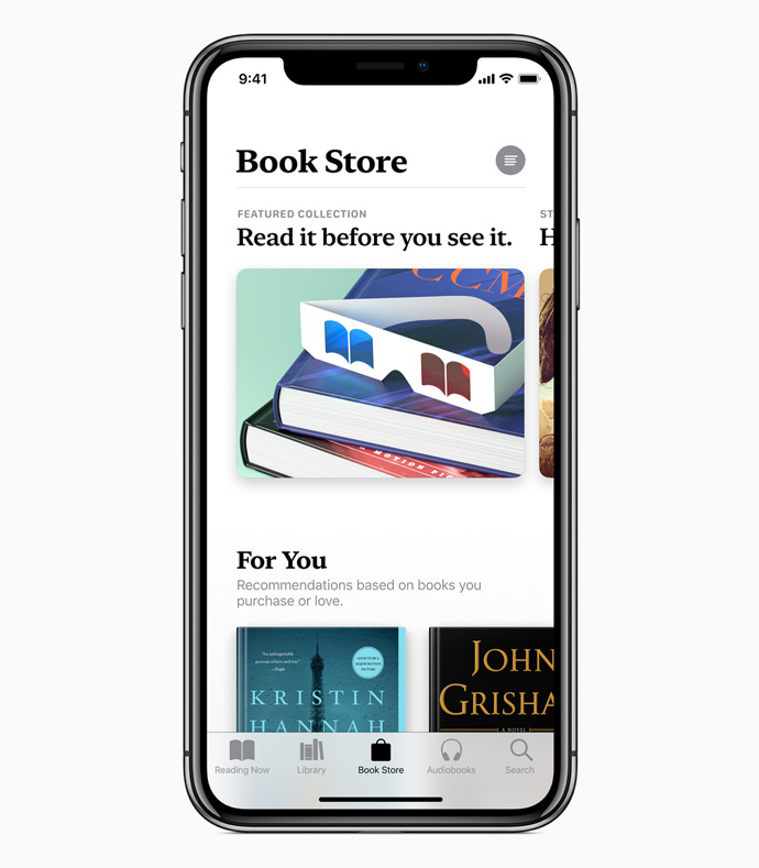Leer ebooks en Apple Books
