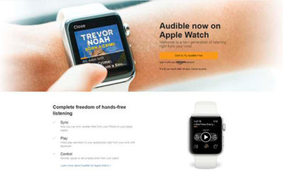 audiolibros en apple watch